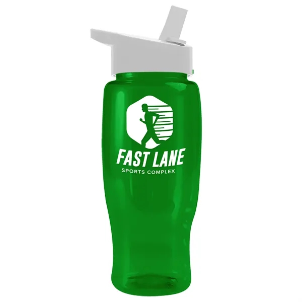 Garyline® Poly+ Recycled Bottle with Flip-Straw Lid - 27 oz.... from ASI 40480 Koozie Group