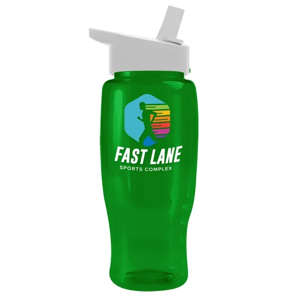 Garyline® Poly+ Recycled Bottle with Flip-Straw Lid - 27 oz.... from ASI 40480 Koozie Group