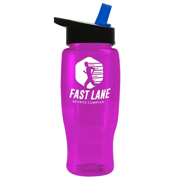 Garyline® Poly+ Recycled Bottle with Flip-Straw Lid - 27 oz.... from ASI 40480 Koozie Group