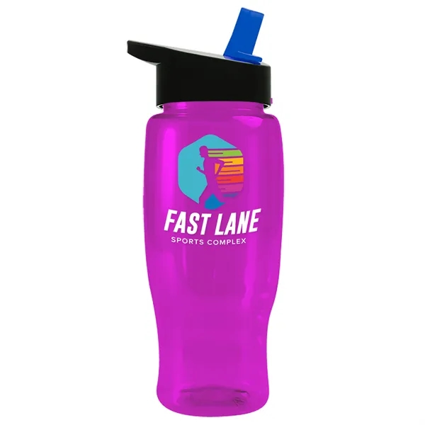 Garyline® Poly+ Recycled Bottle with Flip-Straw Lid - 27 oz.... from ASI 40480 Koozie Group