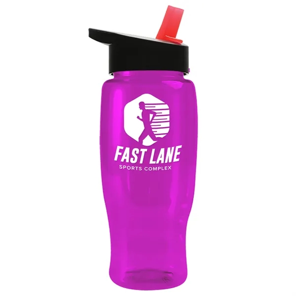 Garyline® Poly+ Recycled Bottle with Flip-Straw Lid - 27 oz.... from ASI 40480 Koozie Group