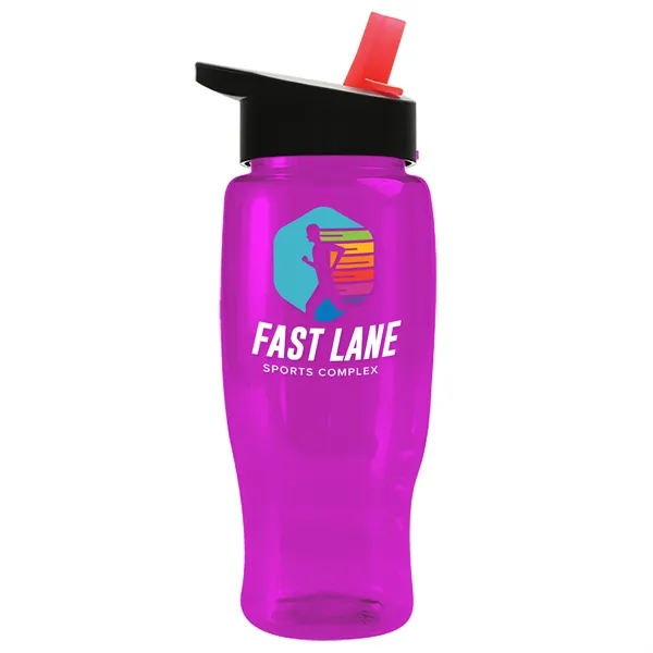 Garyline® Poly+ Recycled Bottle with Flip-Straw Lid - 27 oz.... from ASI 40480 Koozie Group