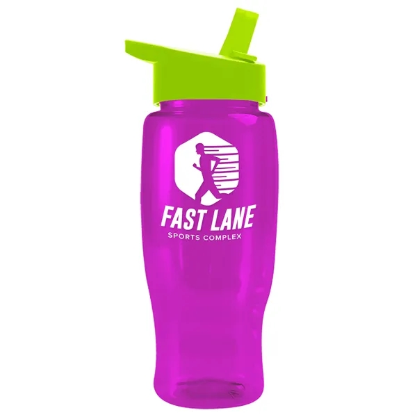 Garyline® Poly+ Recycled Bottle with Flip-Straw Lid - 27 oz.... from ASI 40480 Koozie Group
