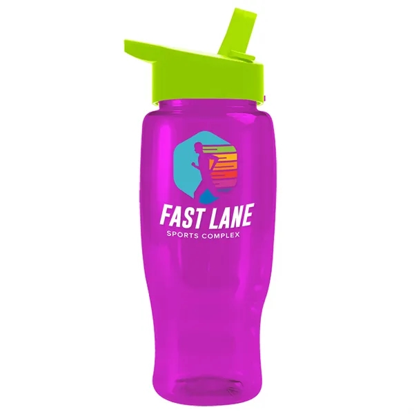 Garyline® Poly+ Recycled Bottle with Flip-Straw Lid - 27 oz.... from ASI 40480 Koozie Group