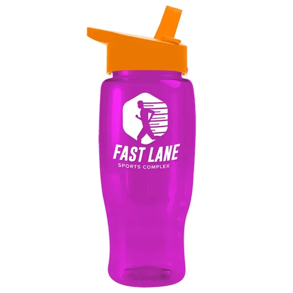 Garyline® Poly+ Recycled Bottle with Flip-Straw Lid - 27 oz.... from ASI 40480 Koozie Group