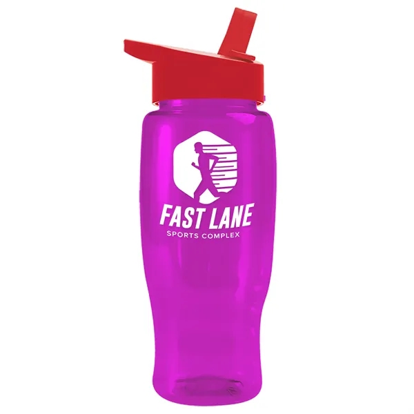 Garyline® Poly+ Recycled Bottle with Flip-Straw Lid - 27 oz.... from ASI 40480 Koozie Group