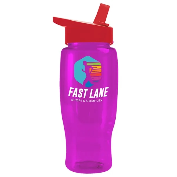 Garyline® Poly+ Recycled Bottle with Flip-Straw Lid - 27 oz.... from ASI 40480 Koozie Group