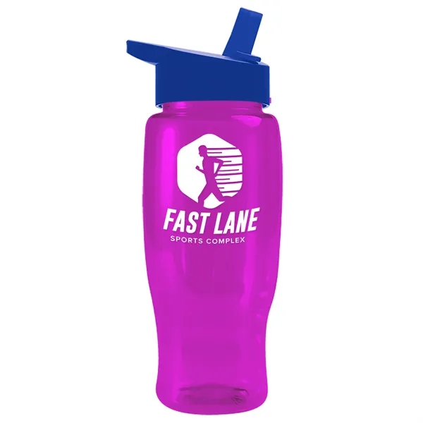Garyline® Poly+ Recycled Bottle with Flip-Straw Lid - 27 oz.... from ASI 40480 Koozie Group