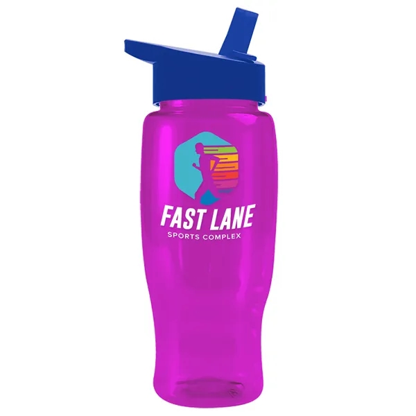 Garyline® Poly+ Recycled Bottle with Flip-Straw Lid - 27 oz.... from ASI 40480 Koozie Group
