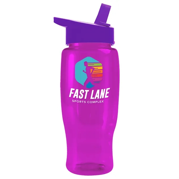 Garyline® Poly+ Recycled Bottle with Flip-Straw Lid - 27 oz.... from ASI 40480 Koozie Group