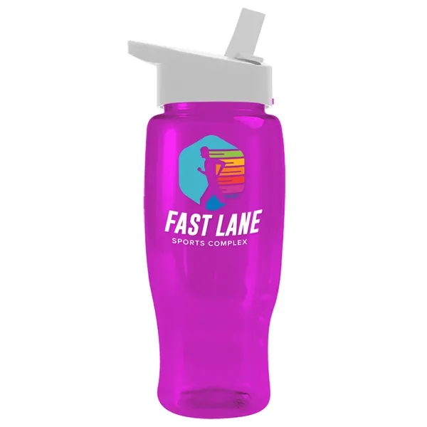 Garyline® Poly+ Recycled Bottle with Flip-Straw Lid - 27 oz.... from ASI 40480 Koozie Group