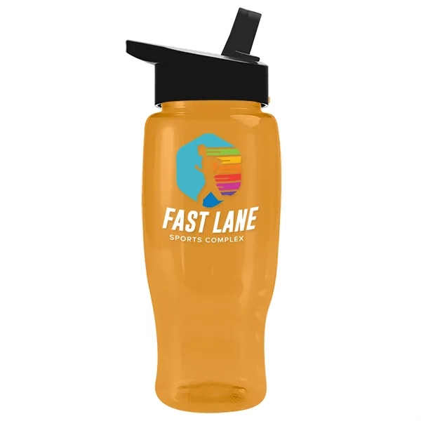 Garyline® Poly+ Recycled Bottle with Flip-Straw Lid - 27 oz.... from ASI 40480 Koozie Group