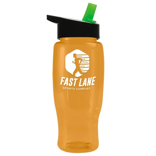 Garyline® Poly+ Recycled Bottle with Flip-Straw Lid - 27 oz.... from ASI 40480 Koozie Group
