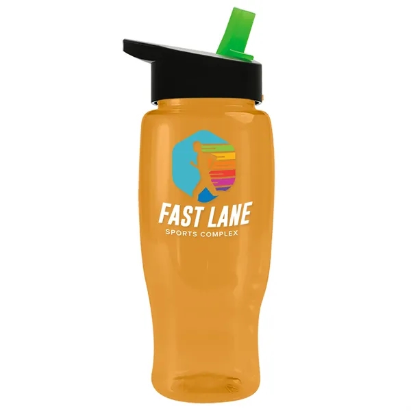Garyline® Poly+ Recycled Bottle with Flip-Straw Lid - 27 oz.... from ASI 40480 Koozie Group
