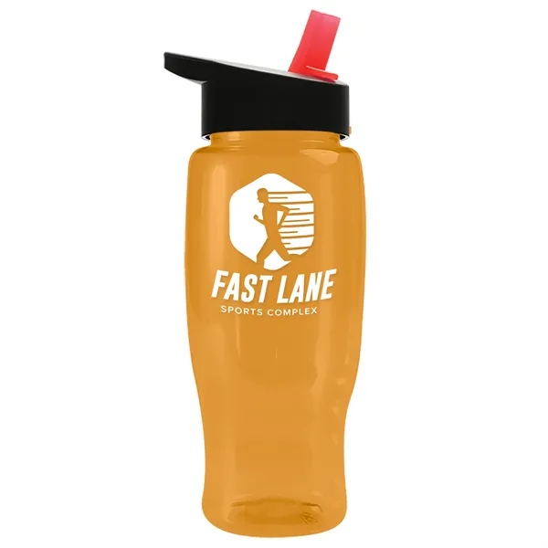 Garyline® Poly+ Recycled Bottle with Flip-Straw Lid - 27 oz.... from ASI 40480 Koozie Group