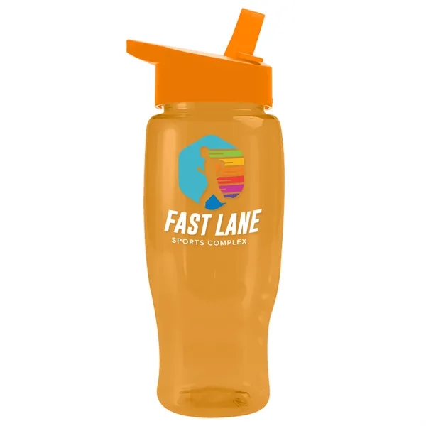 Garyline® Poly+ Recycled Bottle with Flip-Straw Lid - 27 oz.... from ASI 40480 Koozie Group