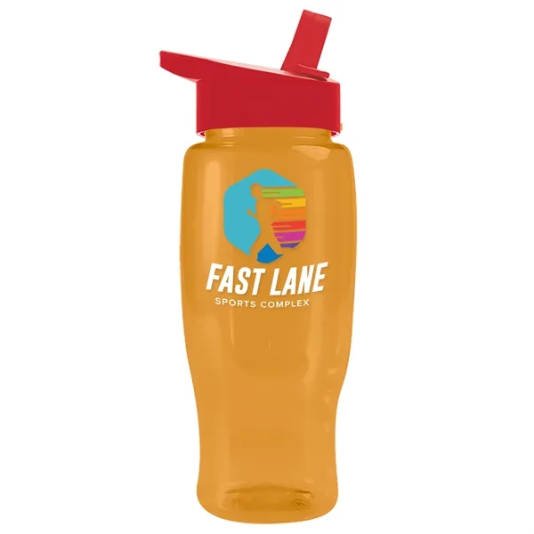Garyline® Poly+ Recycled Bottle with Flip-Straw Lid - 27 oz.... from ASI 40480 Koozie Group