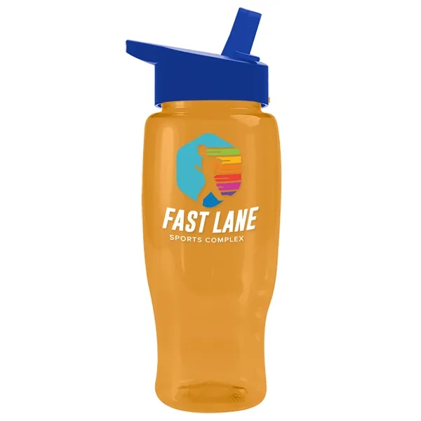 Garyline® Poly+ Recycled Bottle with Flip-Straw Lid - 27 oz.... from ASI 40480 Koozie Group