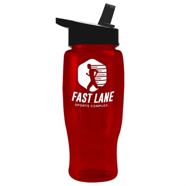 Garyline® Poly+ Recycled Bottle with Flip-Straw Lid - 27 oz.... from ASI 40480 Koozie Group