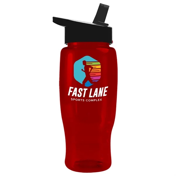 Garyline® Poly+ Recycled Bottle with Flip-Straw Lid - 27 oz.... from ASI 40480 Koozie Group