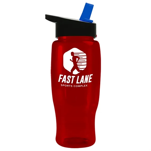 Garyline® Poly+ Recycled Bottle with Flip-Straw Lid - 27 oz.... from ASI 40480 Koozie Group