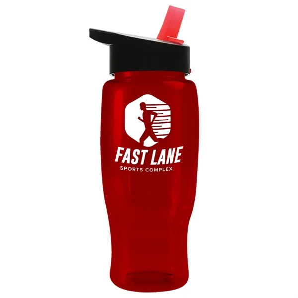 Garyline® Poly+ Recycled Bottle with Flip-Straw Lid - 27 oz.... from ASI 40480 Koozie Group