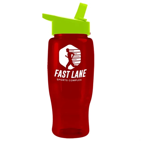Garyline® Poly+ Recycled Bottle with Flip-Straw Lid - 27 oz.... from ASI 40480 Koozie Group
