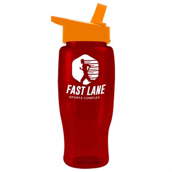 Garyline® Poly+ Recycled Bottle with Flip-Straw Lid - 27 oz.... from ASI 40480 Koozie Group