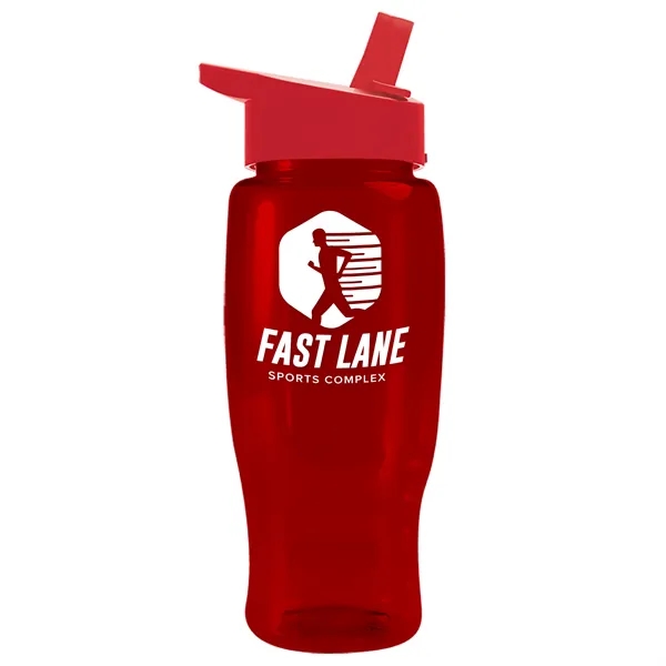 Garyline® Poly+ Recycled Bottle with Flip-Straw Lid - 27 oz.... from ASI 40480 Koozie Group