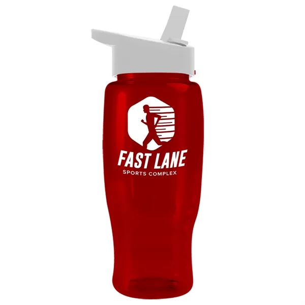 Garyline® Poly+ Recycled Bottle with Flip-Straw Lid - 27 oz.... from ASI 40480 Koozie Group