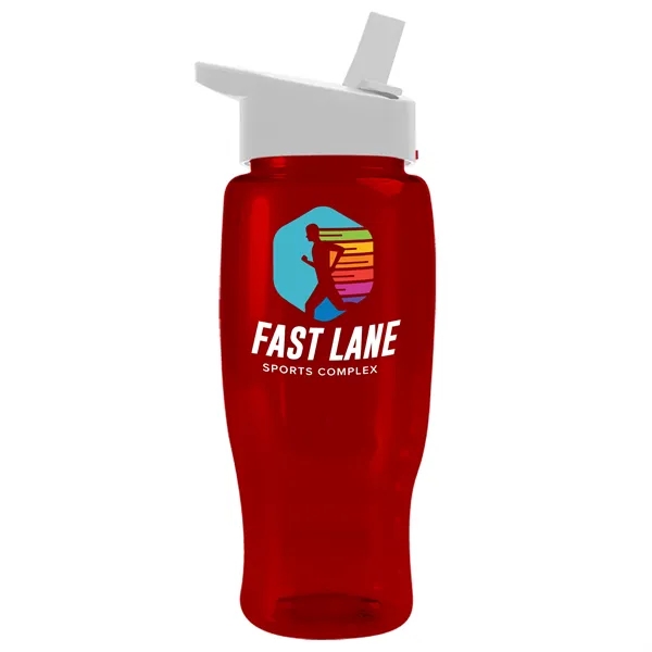 Garyline® Poly+ Recycled Bottle with Flip-Straw Lid - 27 oz.... from ASI 40480 Koozie Group