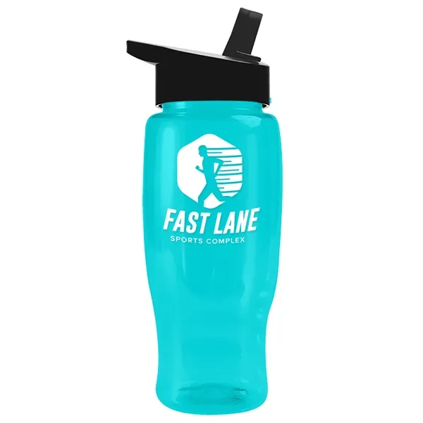 Garyline® Poly+ Recycled Bottle with Flip-Straw Lid - 27 oz.... from ASI 40480 Koozie Group