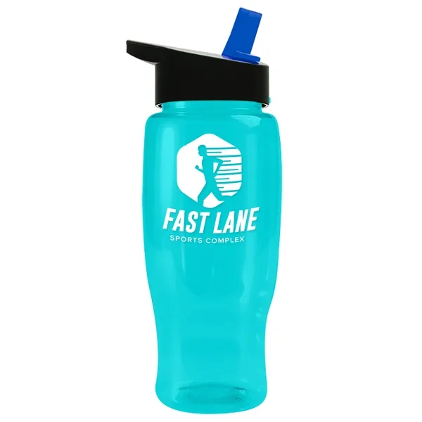 Garyline® Poly+ Recycled Bottle with Flip-Straw Lid - 27 oz.... from ASI 40480 Koozie Group