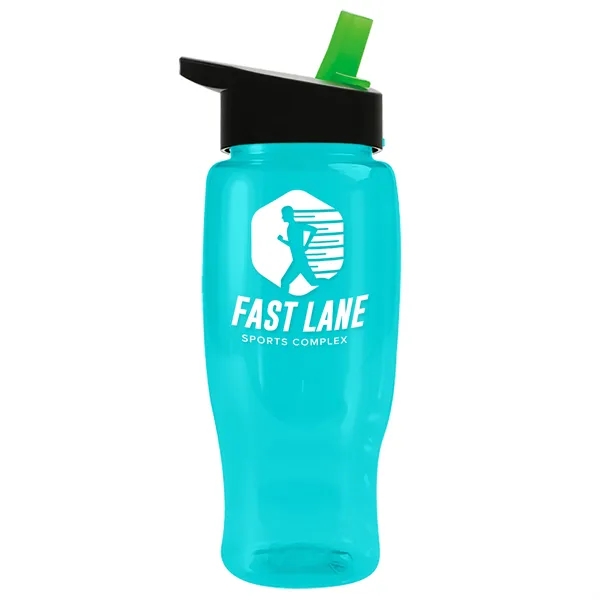 Garyline® Poly+ Recycled Bottle with Flip-Straw Lid - 27 oz.... from ASI 40480 Koozie Group
