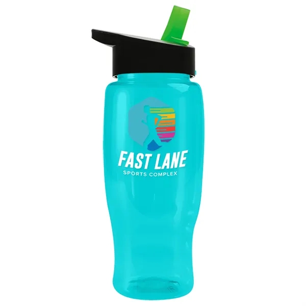 Garyline® Poly+ Recycled Bottle with Flip-Straw Lid - 27 oz.... from ASI 40480 Koozie Group