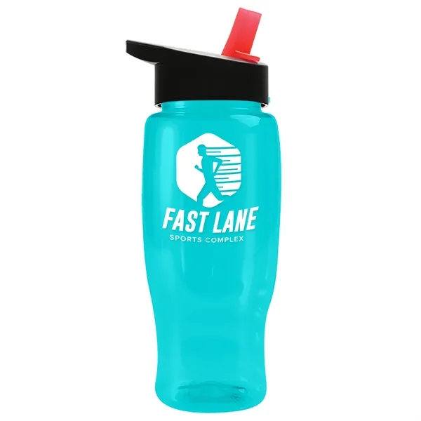 Garyline® Poly+ Recycled Bottle with Flip-Straw Lid - 27 oz.... from ASI 40480 Koozie Group