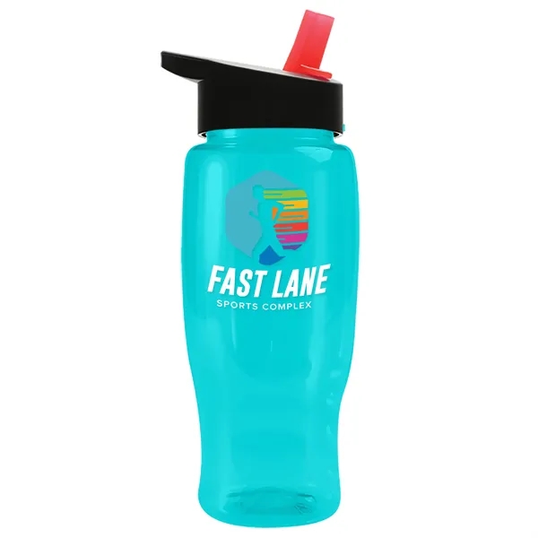 Garyline® Poly+ Recycled Bottle with Flip-Straw Lid - 27 oz.... from ASI 40480 Koozie Group