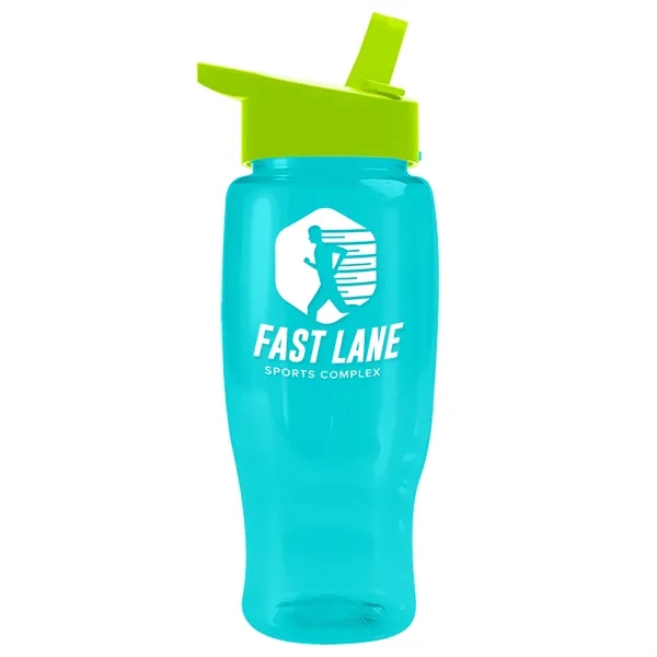 Garyline® Poly+ Recycled Bottle with Flip-Straw Lid - 27 oz.... from ASI 40480 Koozie Group
