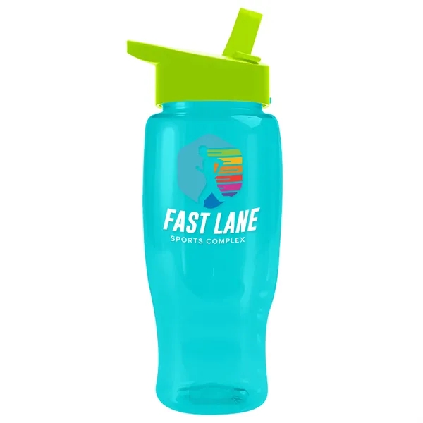 Garyline® Poly+ Recycled Bottle with Flip-Straw Lid - 27 oz.... from ASI 40480 Koozie Group