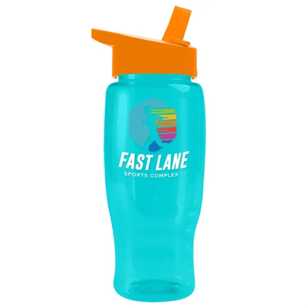 Garyline® Poly+ Recycled Bottle with Flip-Straw Lid - 27 oz.... from ASI 40480 Koozie Group