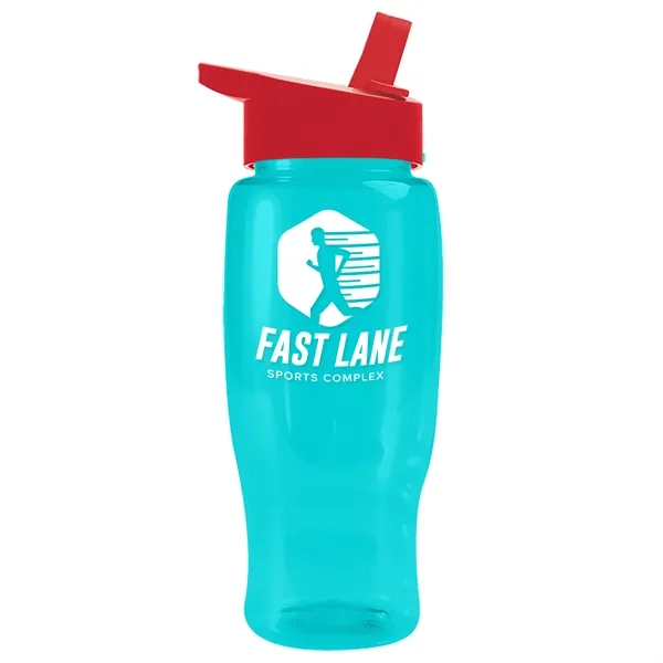 Garyline® Poly+ Recycled Bottle with Flip-Straw Lid - 27 oz.... from ASI 40480 Koozie Group