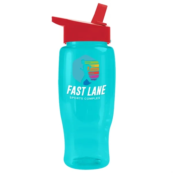Garyline® Poly+ Recycled Bottle with Flip-Straw Lid - 27 oz.... from ASI 40480 Koozie Group