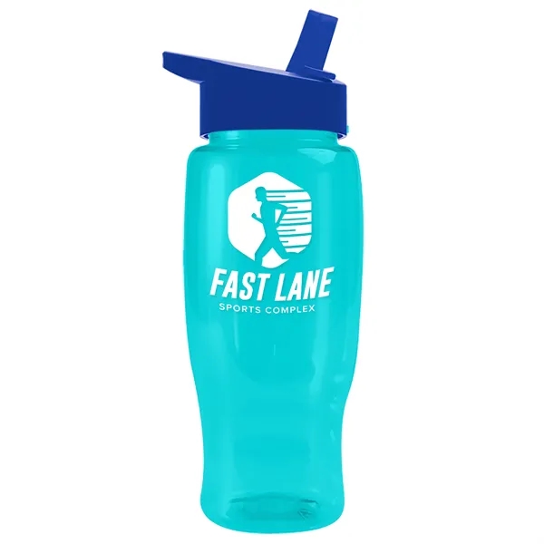 Garyline® Poly+ Recycled Bottle with Flip-Straw Lid - 27 oz.... from ASI 40480 Koozie Group
