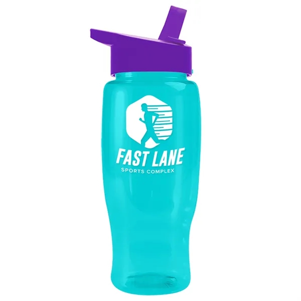 Garyline® Poly+ Recycled Bottle with Flip-Straw Lid - 27 oz.... from ASI 40480 Koozie Group