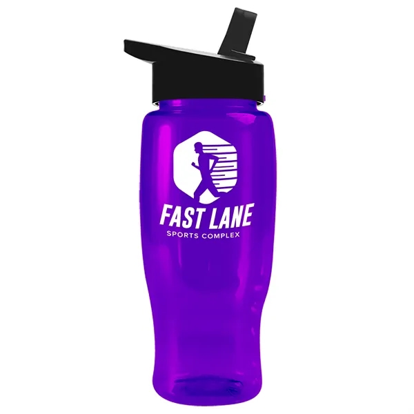 Garyline® Poly+ Recycled Bottle with Flip-Straw Lid - 27 oz.... from ASI 40480 Koozie Group