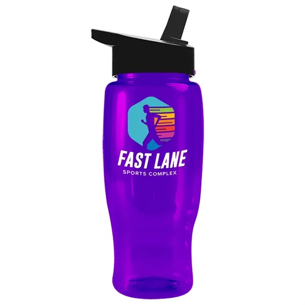 Garyline® Poly+ Recycled Bottle with Flip-Straw Lid - 27 oz.... from ASI 40480 Koozie Group
