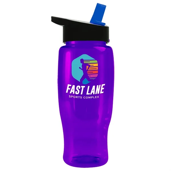 Garyline® Poly+ Recycled Bottle with Flip-Straw Lid - 27 oz.... from ASI 40480 Koozie Group