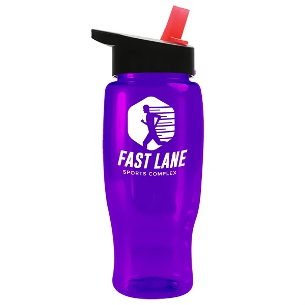 Garyline® Poly+ Recycled Bottle with Flip-Straw Lid - 27 oz.... from ASI 40480 Koozie Group