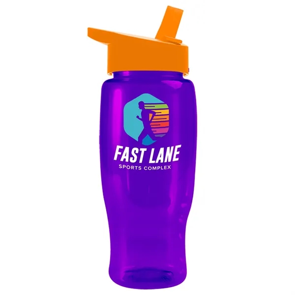 Garyline® Poly+ Recycled Bottle with Flip-Straw Lid - 27 oz.... from ASI 40480 Koozie Group