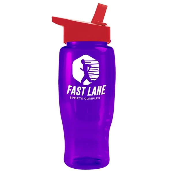 Garyline® Poly+ Recycled Bottle with Flip-Straw Lid - 27 oz.... from ASI 40480 Koozie Group